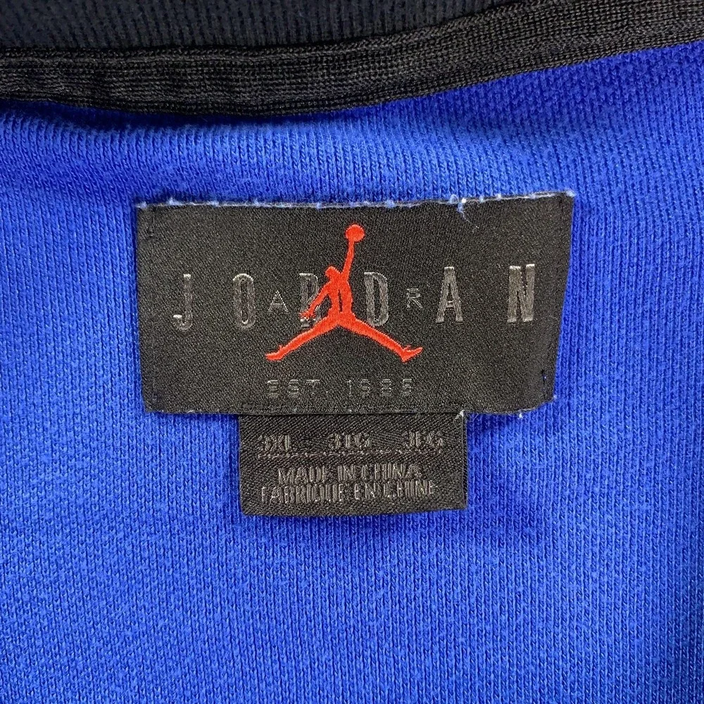 Florida Gators Polo Shirt Mens 3XL Blue NCAA Basketball Jordan Jumpman Logo